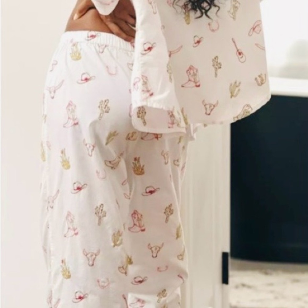 Anthropologie x Printfresh Western Pajama Set - Picture 11 of 11